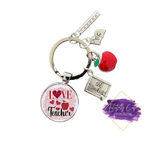 Teacher Keychain - Tututally Cute Custom Creations