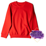 Premium YOUTH Unisex Crewneck - BRIGHT TONES - Tututally Cute Custom Creations