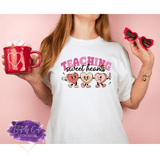 Teaching Sweet Hearts Shirt & Sweatshirts - Tututally Cute Custom Creations