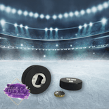 Hockey Puck Bottle Opener - Tututally Cute Custom Creations