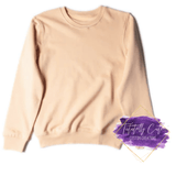 Premium YOUTH Unisex Crewneck - PASTEL TONES - Tututally Cute Custom Creations