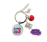 Teacher Keychain - Tututally Cute Custom Creations
