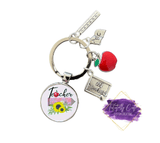 Teacher Keychain - Tututally Cute Custom Creations