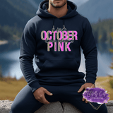 Leopard/Pink Print We Wear Pink Design - Breast Cancer Apparel (Adults) - Tututally Cute Custom Creations