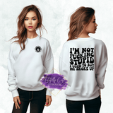I'm Not Stupid Shirt & Sweatshirts - Tututally Cute Custom Creations