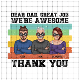 We're Awesome Father's Day Shirt - Tututally Cute Custom Creations