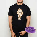 Dad - Child Fist Bump Father's Day Shirt - Tututally Cute Custom Creations