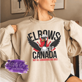 Elbows Up Canada Shirt, Funny Canada Goose Sweatshirt, Unisex Hoodie - Tututally Cute Custom Creations