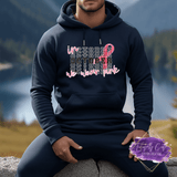 Layered Print We Wear Pink Design - Breast Cancer Apparel (Adults) - Tututally Cute Custom Creations