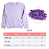 Premium YOUTH Unisex Crewneck - NEUTRAL TONES - Tututally Cute Custom Creations