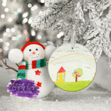 Custom Aluminum Ornament - Tututally Cute Custom Creations