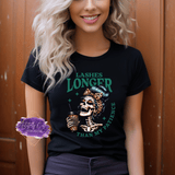 Lashes Longer Than My Patience Shirt & Sweatshirts - Tututally Cute Custom Creations