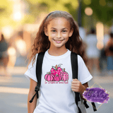 Hand Drawn Pumkin Design - Breast Cancer Apparel (Kids) - Tututally Cute Custom Creations