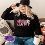 Plaid Print Pumpkin Design - Breast Cancer Apparel (Adult) - Tututally Cute Custom Creations