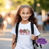 Plaid Print Pumpkin Design - Breast Cancer Apparel (Kids) - Tututally Cute Custom Creations