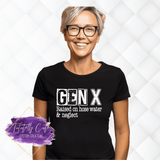 Gen X Shirt & Sweatshirts - Tututally Cute Custom Creations