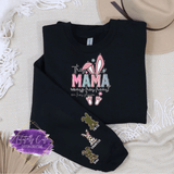 Easter She Wears Her Heart - Bunny Sweatshirt - Tututally Cute Custom Creations