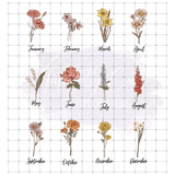 Grandma's Garden Kitchen Towel & Pot Holder - Tututally Cute Custom Creations