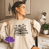 Sorry I'm Booked Shirt & Sweatshirts - Tututally Cute Custom Creations