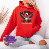 Elbows Up Canada Shirt, Funny Canada Goose Sweatshirt, Unisex Hoodie - Tututally Cute Custom Creations
