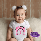 Breast Cancer Awareness Rainbow Design - Breast Cancer Apparel (Kids) - Tututally Cute Custom Creations