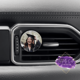 Personalized Car Vent Air Freshener Clip - Tututally Cute Custom Creations