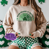 Irish Drunk-O-Meter Shirt, Sweatshirt & Hoodie – Funny St. Patrick’s Day Drinking Tee - Tututally Cute Custom Creations