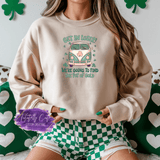 Luck of the Irish Word Collage Shirt, Sweatshirt & Hoodie – Festive St. Patrick’s Day Tee - Tututally Cute Custom Creations