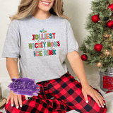 Jolliest Hockey Moms Shirt & Sweatshirts - Tututally Cute Custom Creations