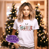 Festive Nurse Shirt & Sweatshirts - Tututally Cute Custom Creations