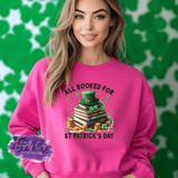 All Booked for St. Patrick’s Day Shirt, Sweatshirt & Hoodie – Funny Book Lover Tee - Tututally Cute Custom Creations