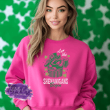 Let the Shenanigans Begin Shirt, Sweatshirt & Hoodie – Funny St. Patrick’s Day Raccoon Tee - Tututally Cute Custom Creations