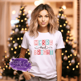 Merry & Bright Shirt & Sweatshirts - Tututally Cute Custom Creations