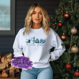 Blue Winter Vibes Shirt & Sweatshirts - Tututally Cute Custom Creations