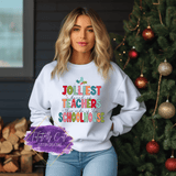 Jolliest Teachers Shirt & Sweatshirts - Tututally Cute Custom Creations