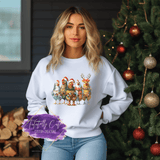 Christmas Chickens Remix Shirt & Sweatshirts - Tututally Cute Custom Creations