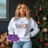 Festive Nurse Shirt & Sweatshirts - Tututally Cute Custom Creations
