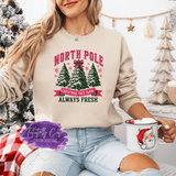 North Pole Tree Farm Shirt & Sweatshirts - Tututally Cute Custom Creations