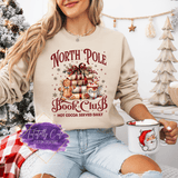 North Pole Book Club Shirt & Sweatshirts - Tututally Cute Custom Creations