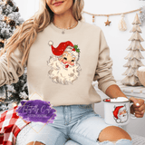 Retro Santa Shirt & Sweatshirts - Tututally Cute Custom Creations