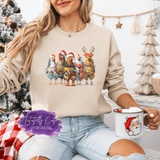 Christmas Chickens Remix Shirt & Sweatshirts - Tututally Cute Custom Creations