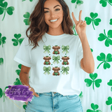 Highland Cow & Bows Shirt, Sweatshirt & Hoodie – Cute St. Patrick’s Day Aesthetic - Tututally Cute Custom Creations
