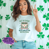 Luck of the Irish Word Collage Shirt, Sweatshirt & Hoodie – Festive St. Patrick’s Day Tee - Tututally Cute Custom Creations
