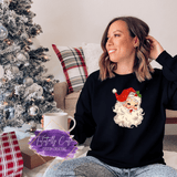 Retro Santa Shirt & Sweatshirts - Tututally Cute Custom Creations