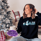 Blue Winter Vibes Shirt & Sweatshirts - Tututally Cute Custom Creations