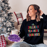 Jolliest Teachers Shirt & Sweatshirts - Tututally Cute Custom Creations