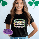 Lucky Beaded Bracelet Shirt, Sweatshirt & Hoodie – Trendy St. Patrick’s Day Tee - Tututally Cute Custom Creations