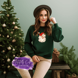 Retro Santa Shirt & Sweatshirts - Tututally Cute Custom Creations