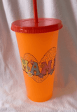 UV Printed Colour Changing Plastic Tumbler - Tututally Cute Custom Creations