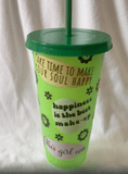 UV Printed Colour Changing Plastic Tumbler - Tututally Cute Custom Creations